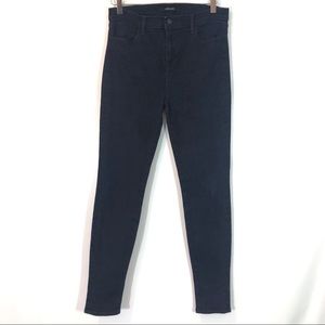 J BRAND MARIA SUPER HIGH RISE SKINNY DARK WASH 30